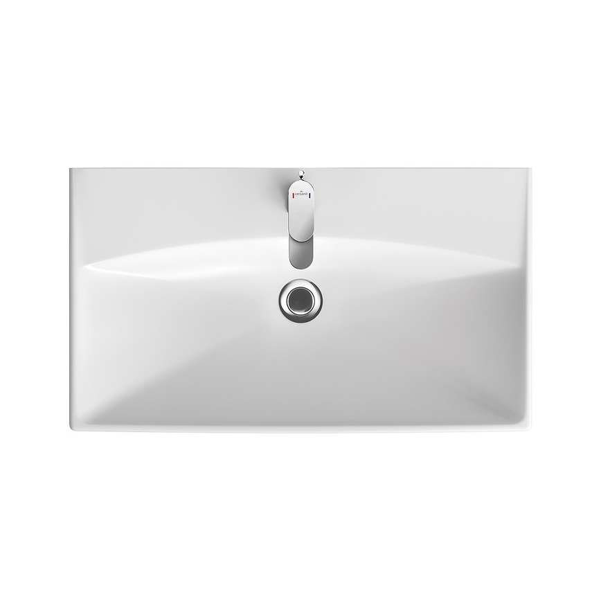 Cersanit K35-061 - Infällt tvättställ CITY 45,5x80,5 cm keramik/blank vit