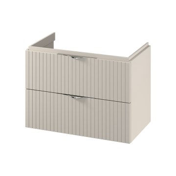Cersanit S1015-003 - Vägghängt underskåp för tvättställ TIRSO 80x55x45 cm beige