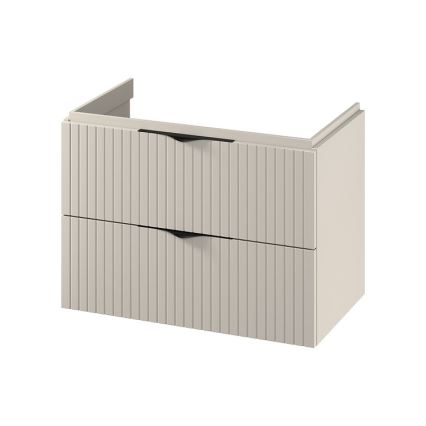 Cersanit S1015-003 - Vägghängt underskåp för tvättställ TIRSO 80x55x45 cm beige