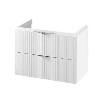 Cersanit S1015-004 - TIRSO vägghängt underskåp för handfat 80x55x45 cm vit