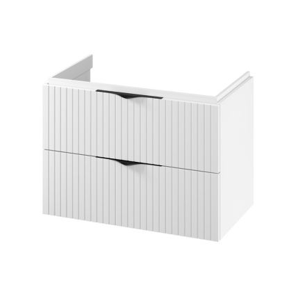 Cersanit S1015-004 - TIRSO vägghängt underskåp för handfat 80x55x45 cm vit