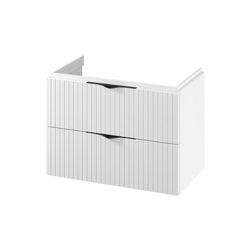 Cersanit S1015-004 - TIRSO vägghängt underskåp för handfat 80x55x45 cm vit