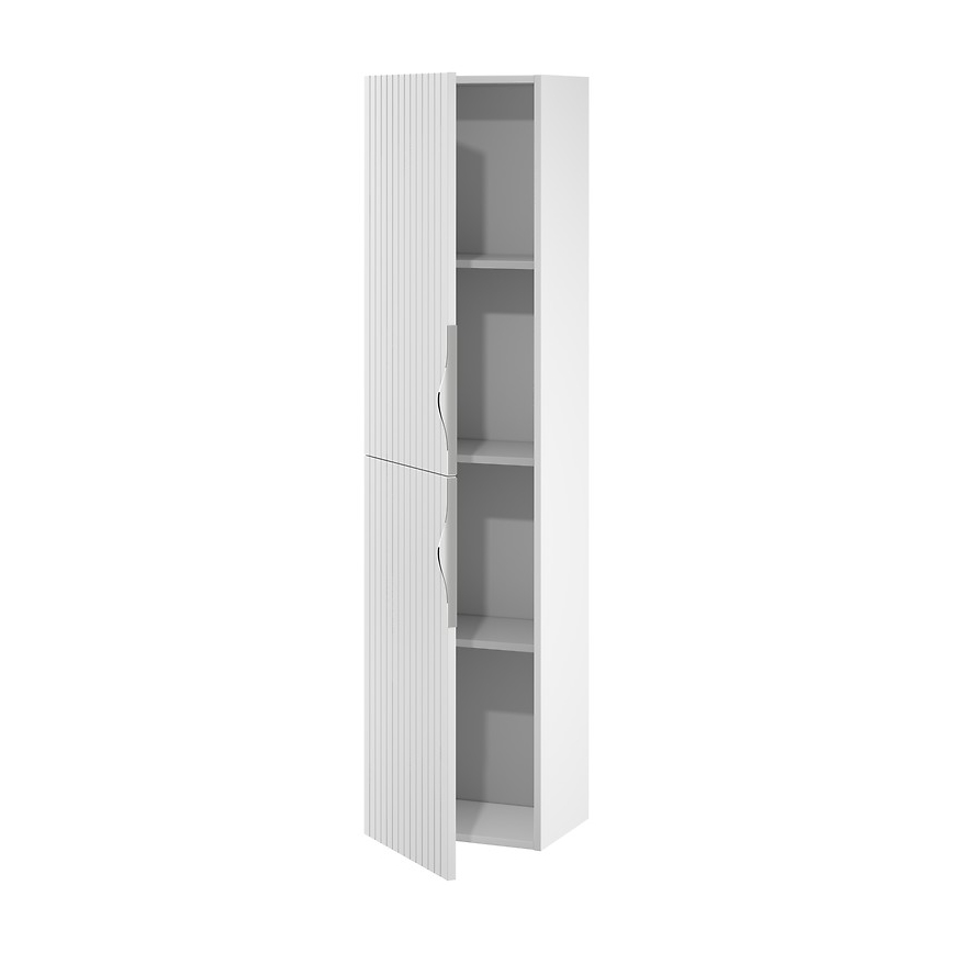 Cersanit S1015-010 - Vägghängt badrumsskåp TIRSO 40x160x30 cm matt vit