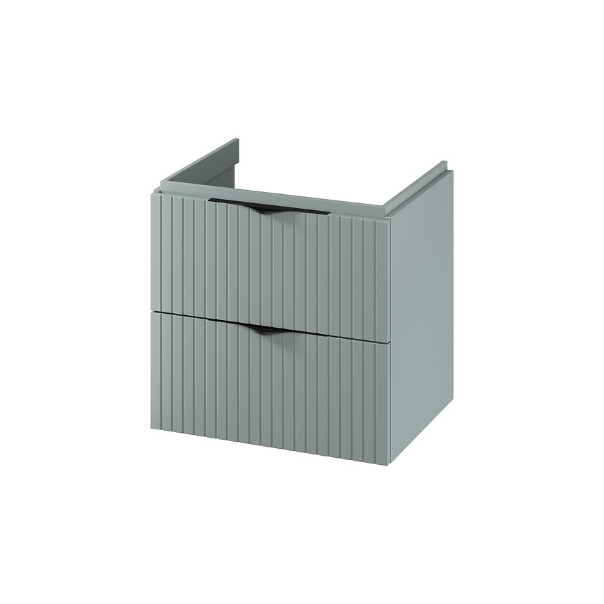 Cersanit S1015-015 - Vägghängt badrumsskåp under tvättstället TIRSO 60x45 cm mintgrön