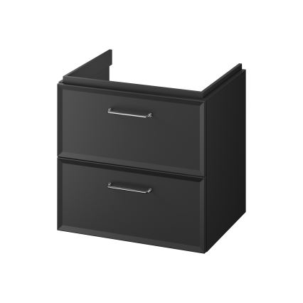 Cersanit S1021-002 - Vägghängt underskåp för handfat MILLE 60x45 cm svart