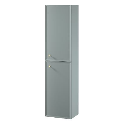 Cersanit S1021-012 - Väggmonterat badrumsskåp MILLE 40x160x30 cm mintgrön
