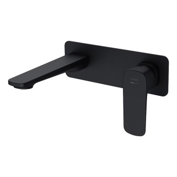 Cersanit S951-385 - Tvättställsblandare för dold installation LARGA svart