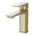 Cersanit S951-389 - Kran till handfat LARGA 16,3 cm guld