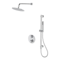 Cersanit S952-032 - Dusch set med termostatisk dold kran ZEN skinande krom