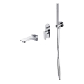 Cersanit S952-040 - Badkarsset med inbyggd MODUO-batteri i blank krom