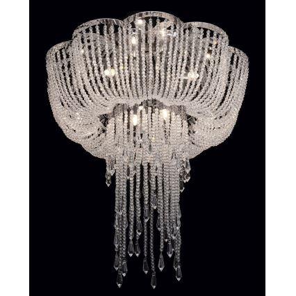 CHIARO - Kristallampa tak SUZANNE 8xG9/40W/230V