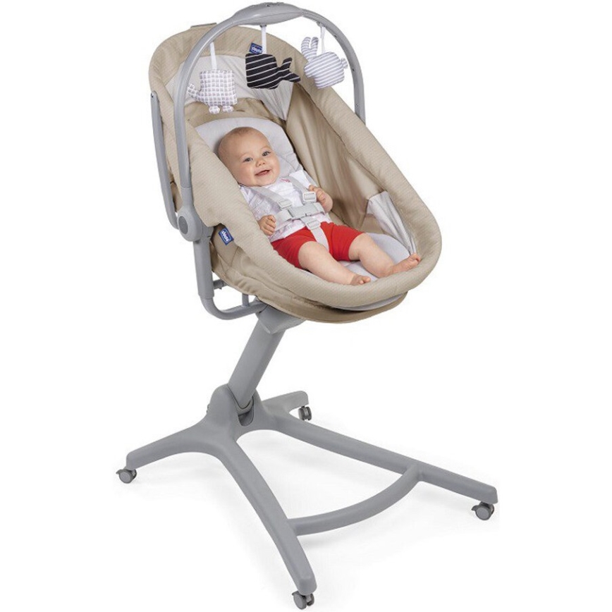 Chicco - Barnsäng 4-i-1 BABY HUG beige