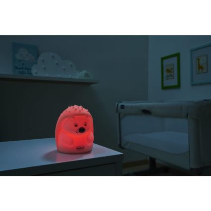 Chicco - Barn nattlampa SWEET LIGHTS igelkott