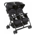 Chicco - barnvagnar för tvillingar OHLALA TWIN Black Natt svart