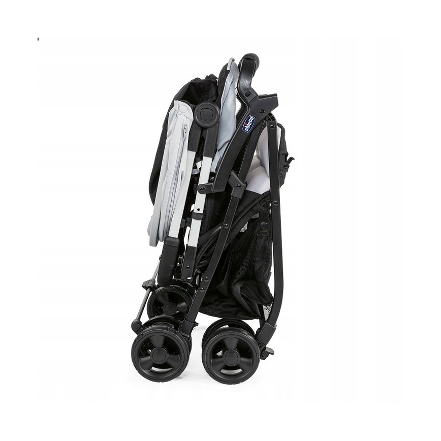 Chicco - barnvagnar för tvillingar OHLALA TWIN Silver Katt silver