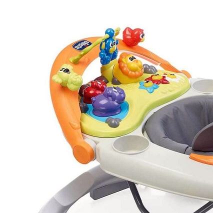 Chicco - Gåstol WALKY TALKY 2xAA grå