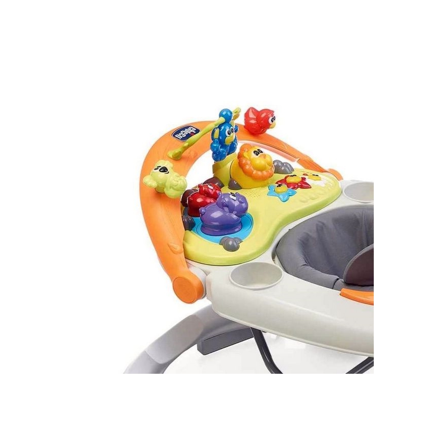 Chicco - Gåstol WALKY TALKY 2xAA grå