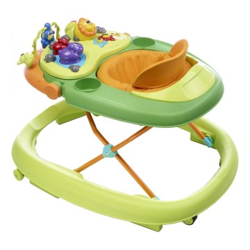 Chicco - Gåstol WALKY TALKY 2xAA grön