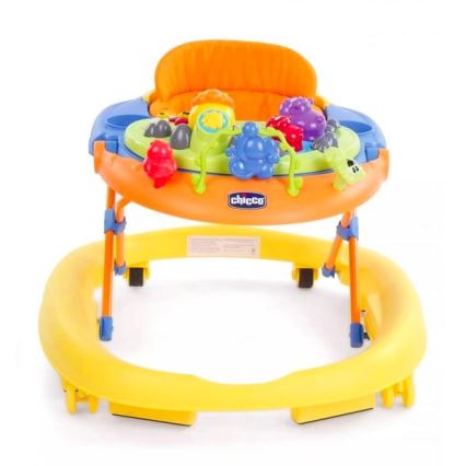 Chicco - Gåstol WALKY TALKY 2xAA gul/blå