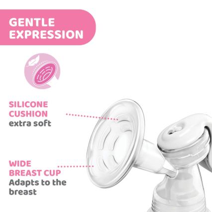 Chicco - Manuell bröstpumpa Natural Feeling