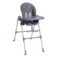 Chicco - Matstol för barn Polly Essential - grå