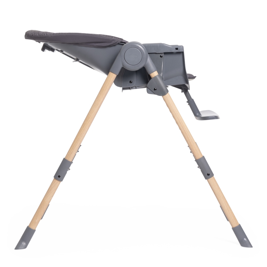 Chicco - Matstol för barn Polly Essential - grå