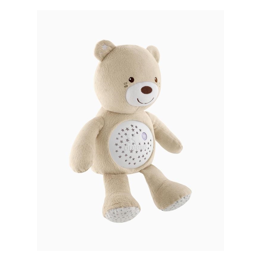 Chicco - Projektor med melodi BABY BEAR 3xAAA beige