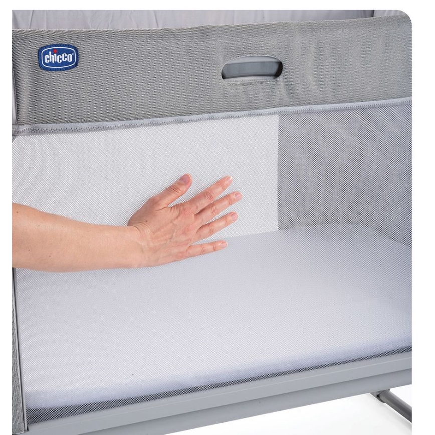 Chicco - Spjälsäng 3i1 3v1 NEXT2ME FOREVER mörk