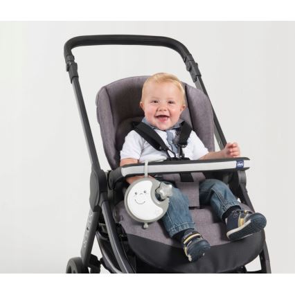 Chicco - Spjälsängsmobil med melodi 3i1 NEXT2DREAMS 3xAA grå