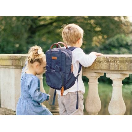 Childhome - Barnryggsäck MINI CLUB blå