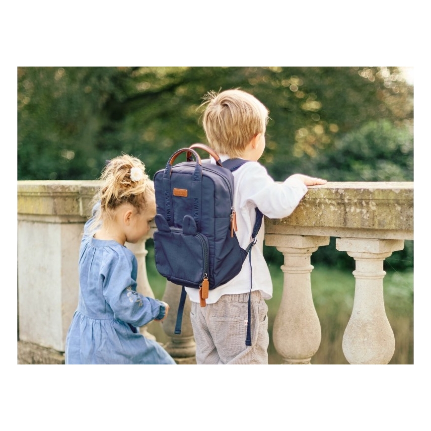 Childhome - Barnryggsäck MINI CLUB blå