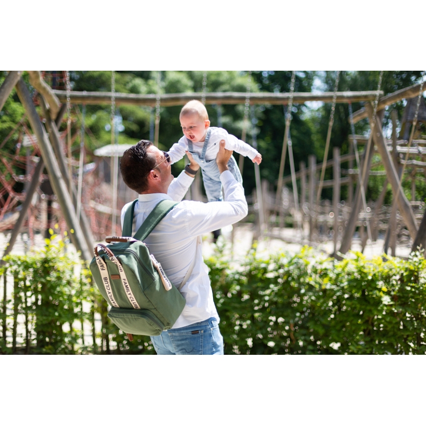 Childhome - Bytväska FAMILY CLUB grön