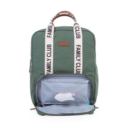 Childhome - Bytväska FAMILY CLUB grön