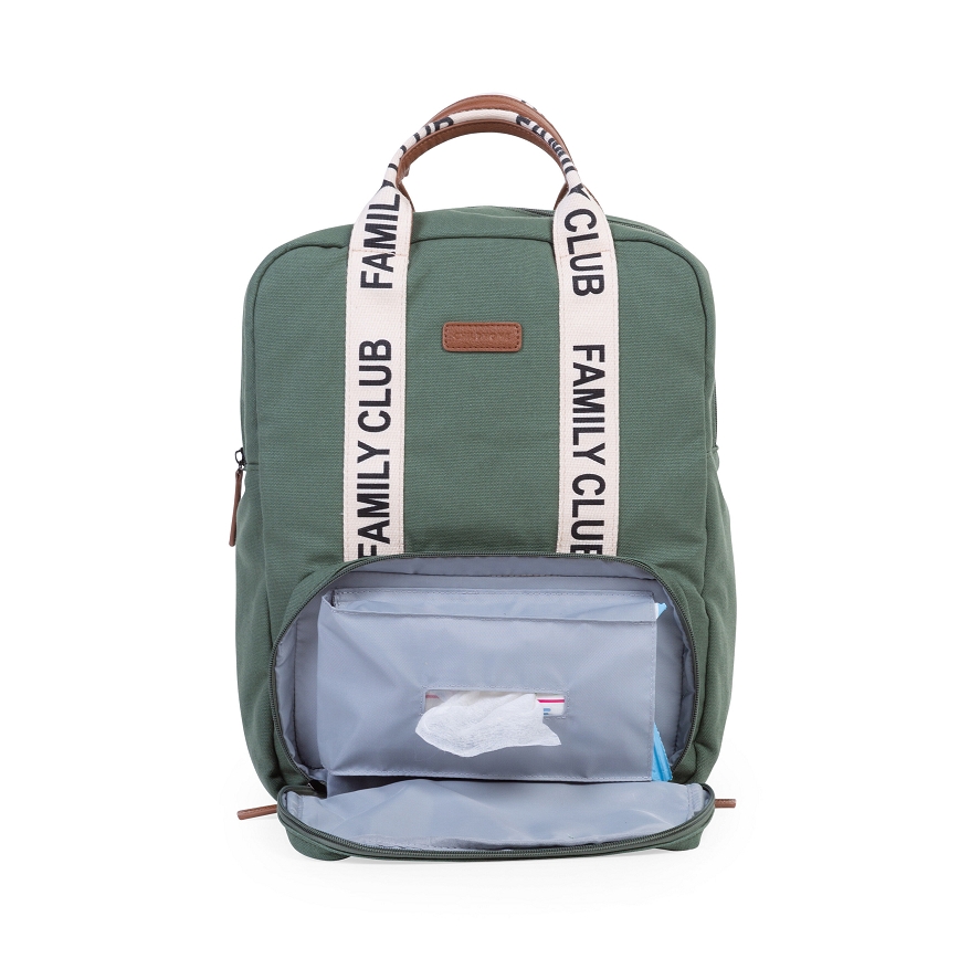 Childhome - Bytväska FAMILY CLUB grön