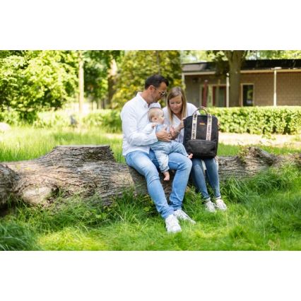 Childhome - Bytväska FAMILY CLUB svart