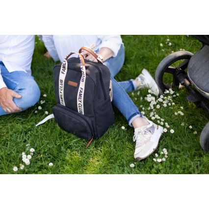 Childhome - Bytväska FAMILY CLUB svart