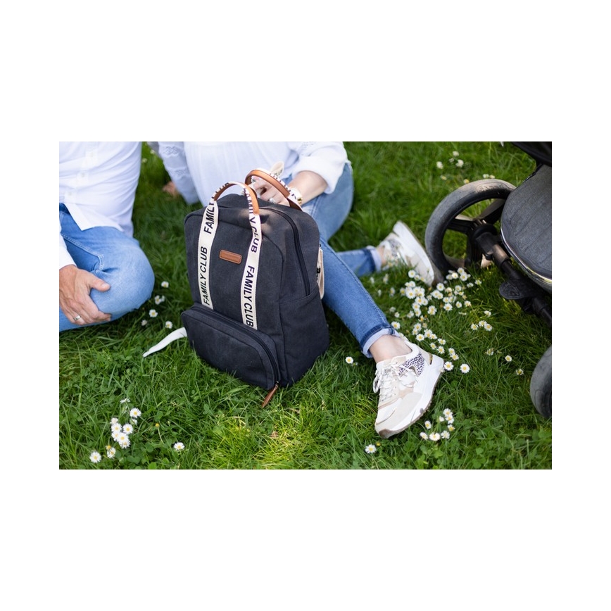Childhome - Bytväska FAMILY CLUB svart