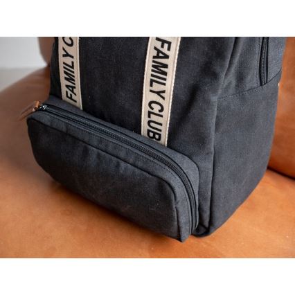 Childhome - Bytväska FAMILY CLUB svart