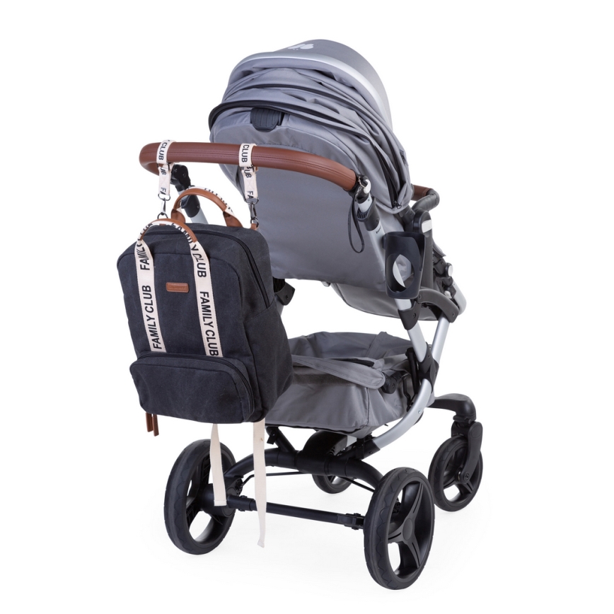 Childhome - Bytväska FAMILY CLUB svart