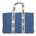 Childhome - Resväska FAMILY BAG CANVAS blå