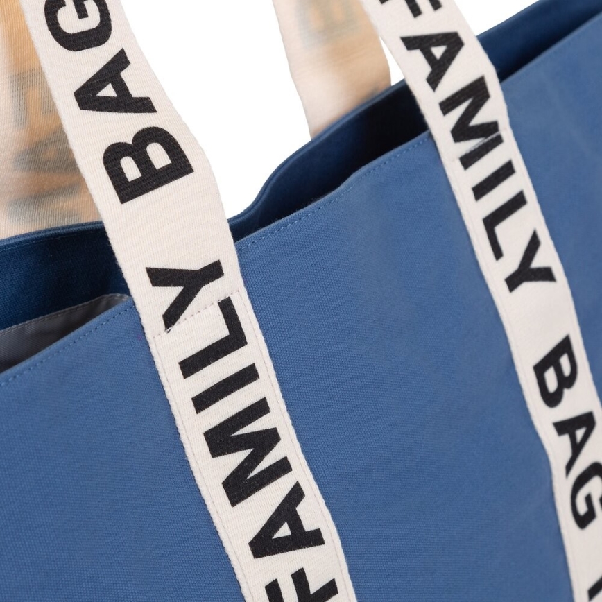 Childhome - Resväska FAMILY BAG CANVAS blå