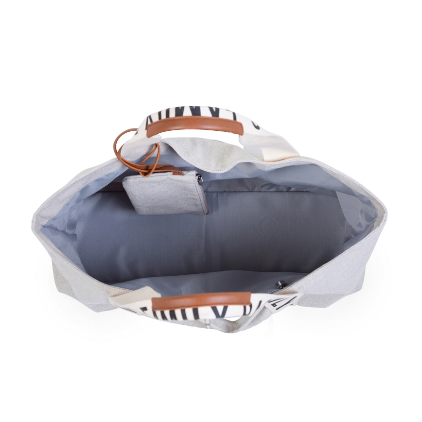 Childhome - Resväska FAMILY BAG CANVAS vit