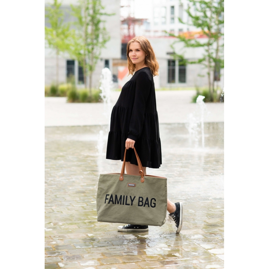 Childhome - Resväska FAMILY BAG khaki