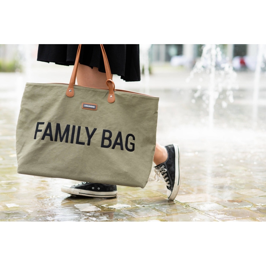 Childhome - Resväska FAMILY BAG khaki