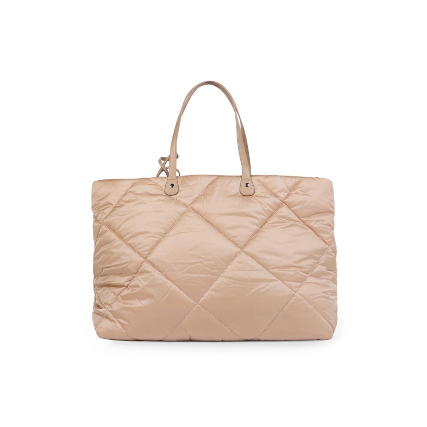 Childhome - Resväska FAMILY BAG PUFFERED grädde