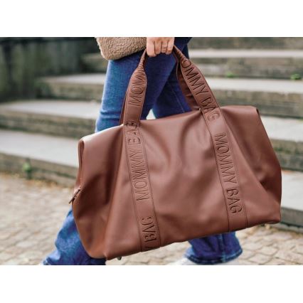 Childhome - Skötväska MOMMY BAG LEATHER brun