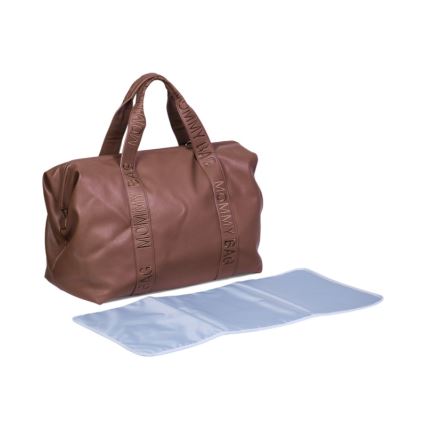 Childhome - Skötväska MOMMY BAG LEATHER brun