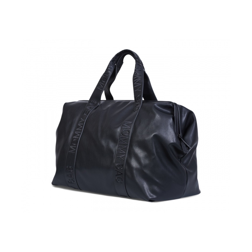 Childhome - Skötväska MOMMY BAG LEATHER svart