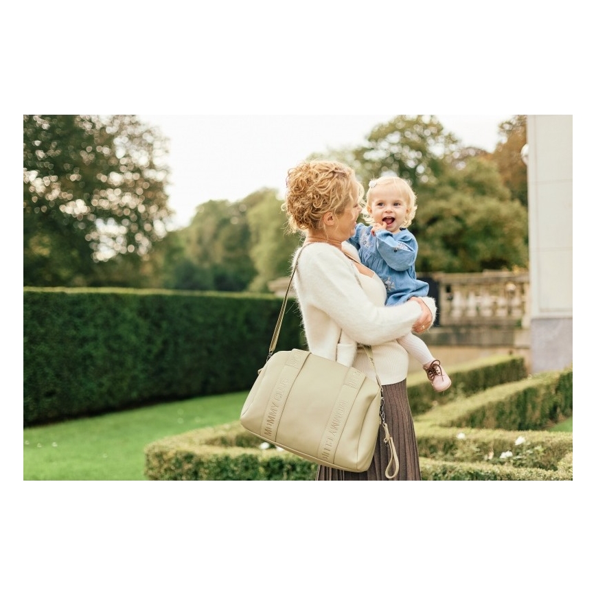 Childhome - Skötväska MOMMY CLUB LEATHER beige