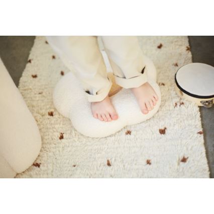 Childhome - Taburett BLOMMA diameter 35 cm grädde